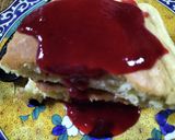 すももジヤムホットケーキ！厨房ばあばぁ！作り方4写真