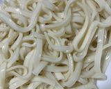 簡単　冷やし釜玉うどん作り方1写真