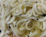 簡単　冷やし釜玉うどん作り方5写真