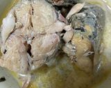 簡単　オリーブサバ缶丼作り方1写真
