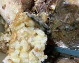 簡単　オリーブサバ缶丼作り方6写真