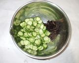 きくらげ胡瓜甘酢あえ♪美肌皮膚痒みに簡単作り方3写真