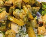 鶏肉とジャガイモのオイスターソース炒め作り方4写真