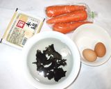 人参炒り豆腐♪美肌・良い顔色に簡単薬膳作り方1写真