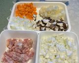 秋★和食材のミネストローネ♡作り方1写真