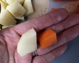 角切り野菜たっぷり♡ポテトサラダ♡作り方1写真