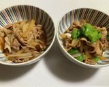 我が家の簡単豚丼作り方6写真