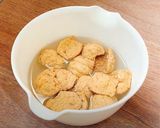 大豆ミートのねぎタン風作り方1写真