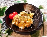 余ったかぼちゃの煮物でデリ風サラダ作り方4写真