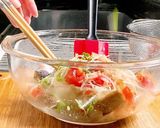 夏野菜×シーチキンでそうめんアレンジ作り方8写真