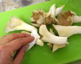 レンジでチン♪平茸の醤油バター蒸し作り方1写真