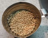 玄麦からの麦飯の炊き方作り方1写真