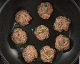 麺つゆで味付け簡単♪オクラと大葉のつくね作り方6写真