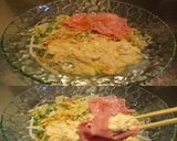 美味ドレと南蛮チーズでハム＆ポテトサラダ作り方3写真