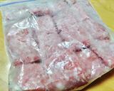 冷凍庫ひき肉のおろし焼肉作り方1写真