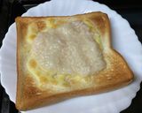 甘酒のせたチーズトースト作り方3写真