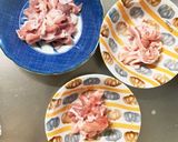 レンジ簡単きな粉さっぱり洋風甘酢酢豚作り方2写真