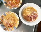 レンジ簡単きな粉トマト生姜焼味甘酢酢豚作り方4写真