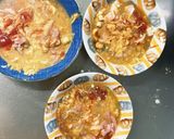 レンジ簡単きな粉さっぱり洋風甘酢酢豚作り方4写真