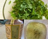 セロリの葉のオリーブオイル漬け作り方3写真