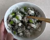 【パパっと朝ごはん！】枝豆こんぶおにぎり作り方2写真