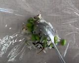【パパっと朝ごはん！】枝豆こんぶおにぎり作り方3写真