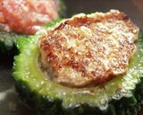 ひとくちゴーヤハンバーグ【食遺産】作り方8写真