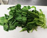 簡単☆豚肉と小松菜の炒め物作り方1写真