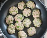 クレソン入り豚つくね。作り方4写真