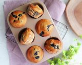 完熟バナナと紅茶のふわもちカップケーキ作り方16写真