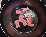 赤いオクラ？にズッキーニ！夏野菜の味噌汁作り方2写真