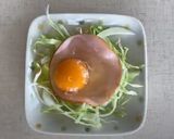 【パパっと朝ごはん！】お好み焼き風たまご作り方2写真