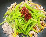 芋づるのピリ辛炒め作り方7写真