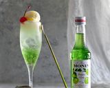 夏にぴったり☀青空クリームソーダ作り方5写真