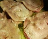 ✿ポークの❀ほうれん草のせ✿味噌バター味作り方4写真