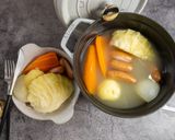 ほなみ赤鶏ボーンブロスで！ポトフ作り方4写真