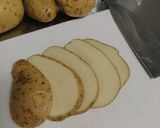 フライパンだけで簡単フライドポテト風作り方2写真