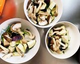 茄子椎茸簡単きな粉梅トマト味八宝菜風作り方8写真