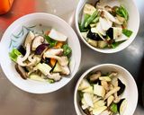 茄子椎茸簡単きな粉梅トマト味八宝菜風作り方9写真