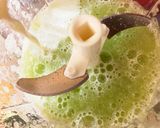 メロン風かき氷アイス！作り方4写真