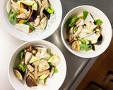 茄子椎茸簡単きな粉梅トマト味八宝菜風作り方11写真
