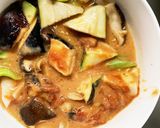 茄子椎茸簡単きな粉梅トマト味八宝菜風作り方12写真