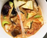 茄子椎茸簡単きな粉梅トマト味八宝菜風作り方14写真
