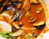 茄子椎茸簡単きな粉梅トマト味八宝菜風作り方15写真