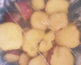 さつま芋のクリームチーズナッツ和え★弁当作り方2写真