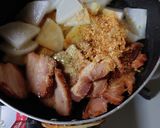 ヨウサマの減塩『農家の食事』焼き豚大根作り方4写真