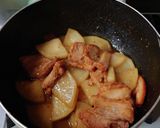 ヨウサマの減塩『農家の食事』焼き豚大根作り方5写真
