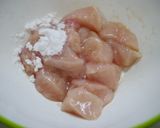 レンジで簡単!水晶鶏のコーンマヨ添え作り方2写真