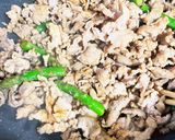 今朝の4w1hサンド「豚肉の味噌炒め」作り方1写真