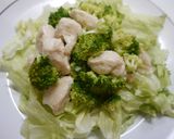 レンジで簡単!水晶鶏のコーンマヨ添え作り方5写真